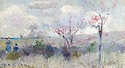 Charles conder Herrick s Blossoms oil painting on canvas